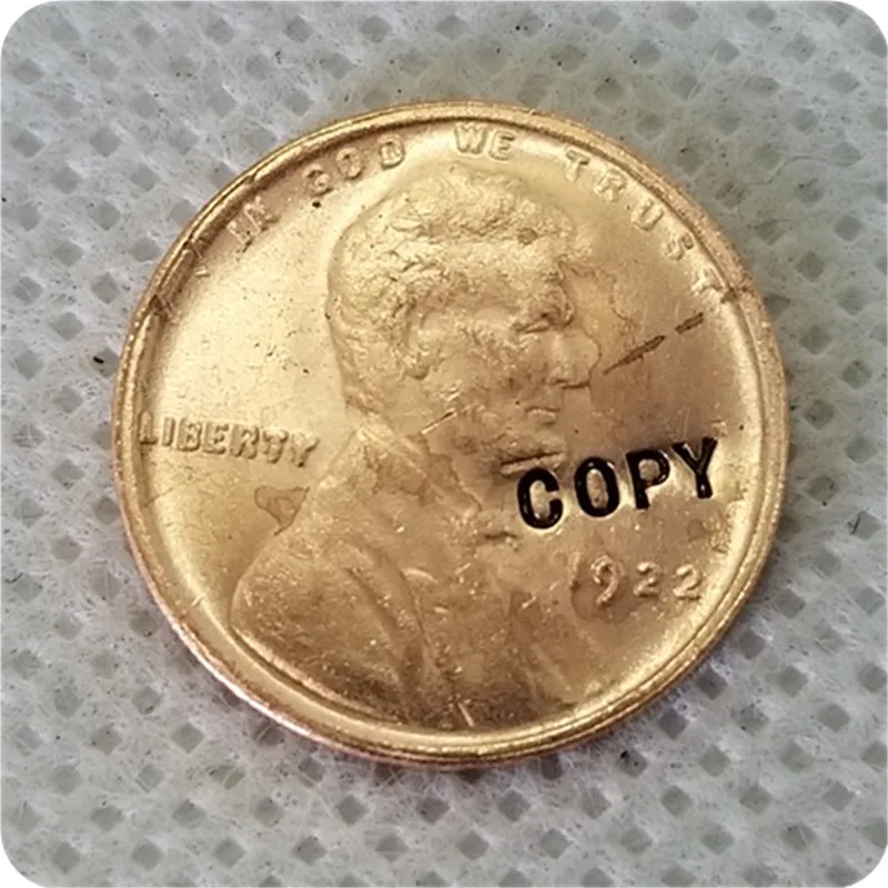 Копия копии 1922 № D Lincoln пшеничный цент Пенни | Дом и сад
