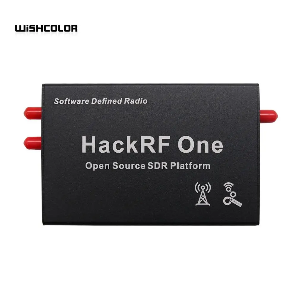 Günstig 1MHz-6GHz HackRF Eine Software Definiert Radio SDR & Antennen Bündel Aluminium Legierung Gehäuse Kit