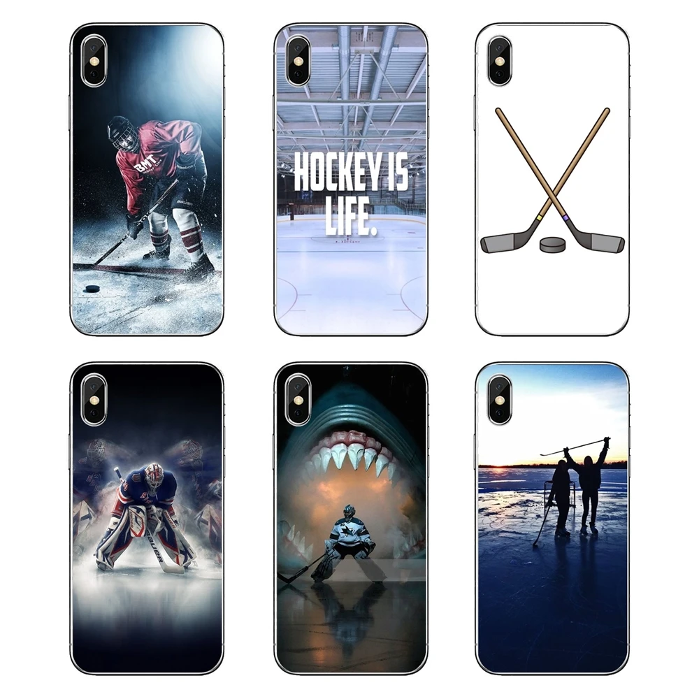 Для iPod Touch iPhone 4 4S 5 5S 5C SE 6 6S 7 8 X XR XS Plus MAX хоккейный каток для спортивной мамы мягкие