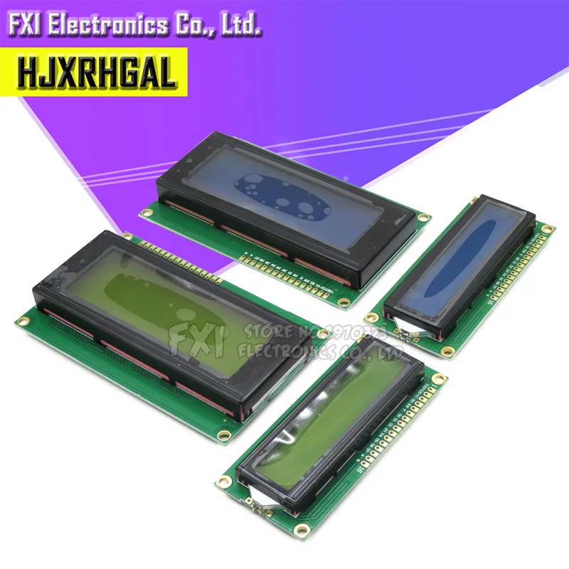ЖК дисплей монитор lcd 1602 2004 16X2 20X4 5V символ зеленый/синий экран с подсветкой и IIC IEC