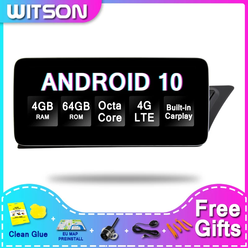

WITSON AUDI большой экран Android 10,0 для AUDI A4/A5 2008-2016 низкая правая рука драйвер 4G RAM 64GB ROM автомобильное радио