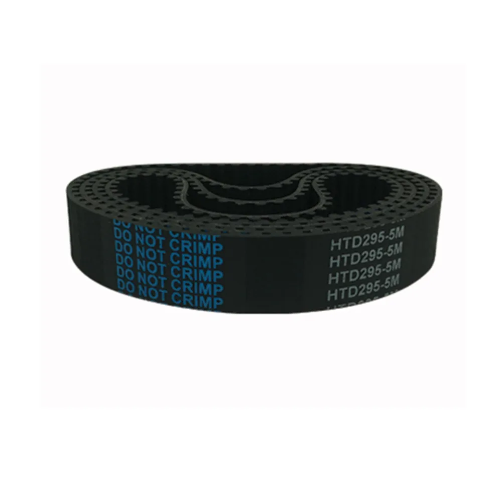 

HTD5M synchronous Belt 290-5M 295-5M 300-5M 305-5M HTD 5M Timing belt C=290/295/300/305 width 15/20/25mm Teeth 58 59 60 61