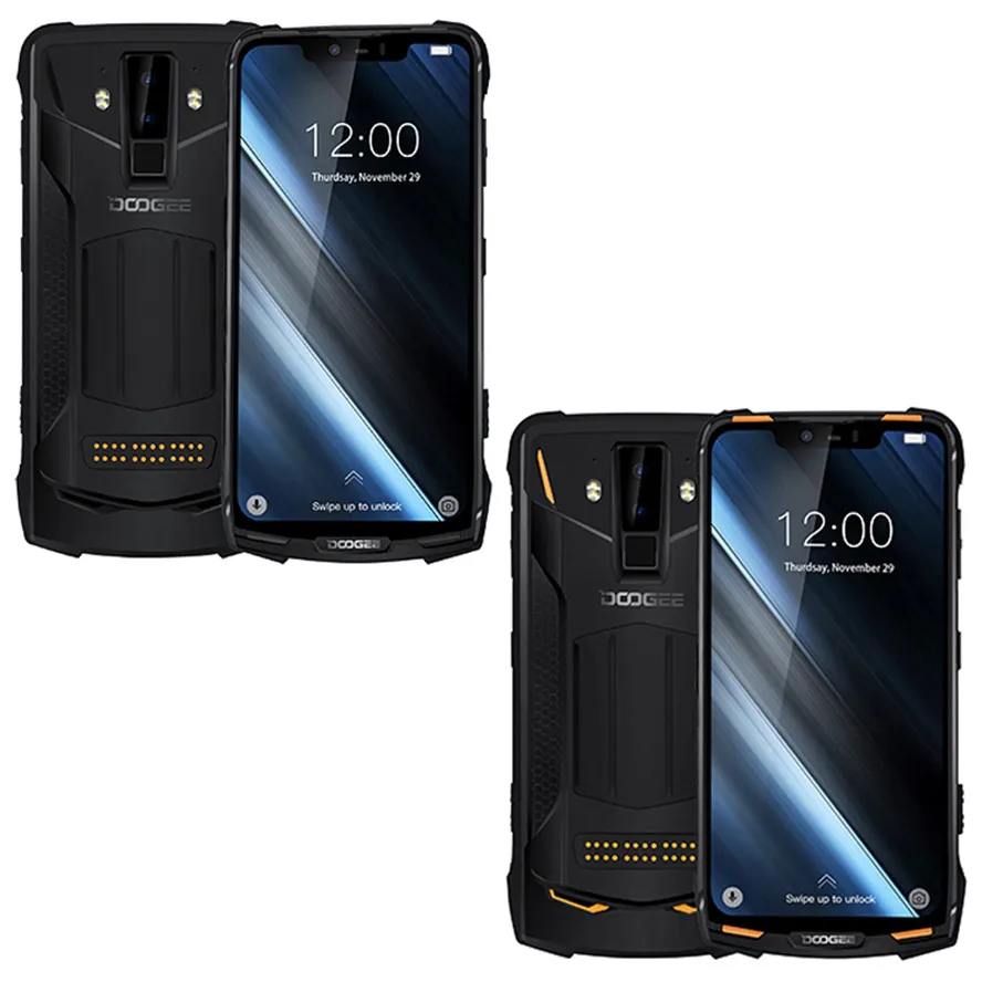 Модульный усиленный телефон DOOGEE S90 6 18-дюймовый дисплей 5050 мАч Helio P60 восемь ядер