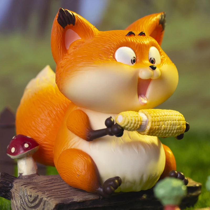 

52toys Cartoon Blind box toys Fox Elf Collection Popular Collectible Cute Kawaii Doll Figures Blind Bag Gift Surprise ForGirl