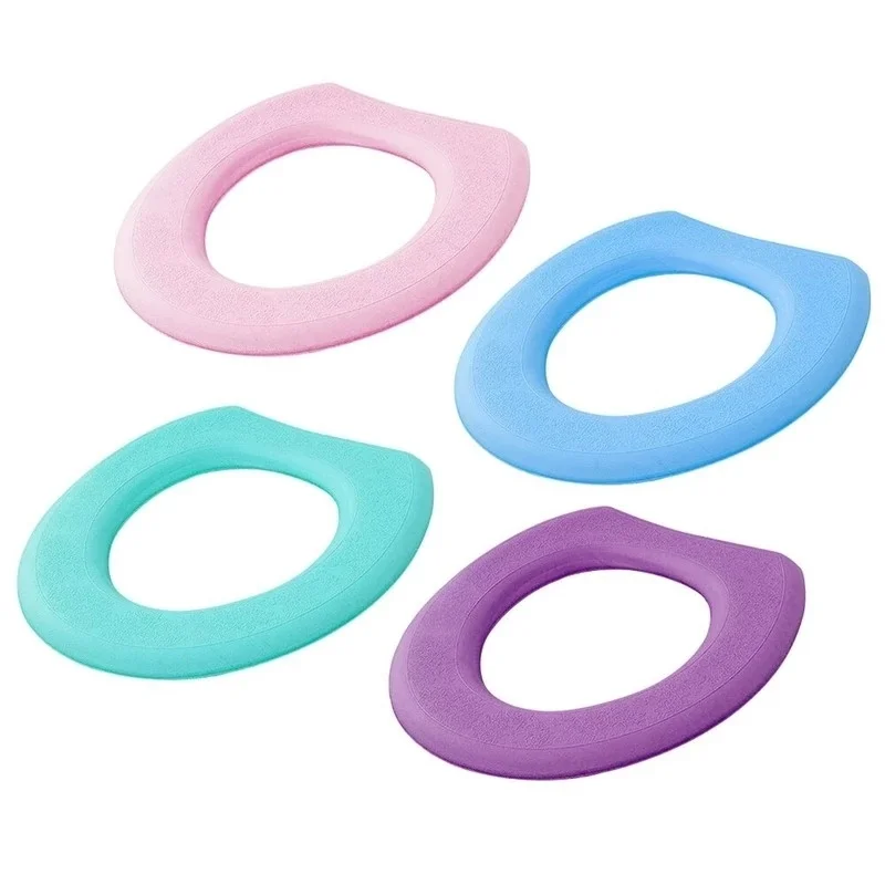 Водонепроницаемая мягкая подушка для унитаза EVA моющаяся чехол высокой яркости |