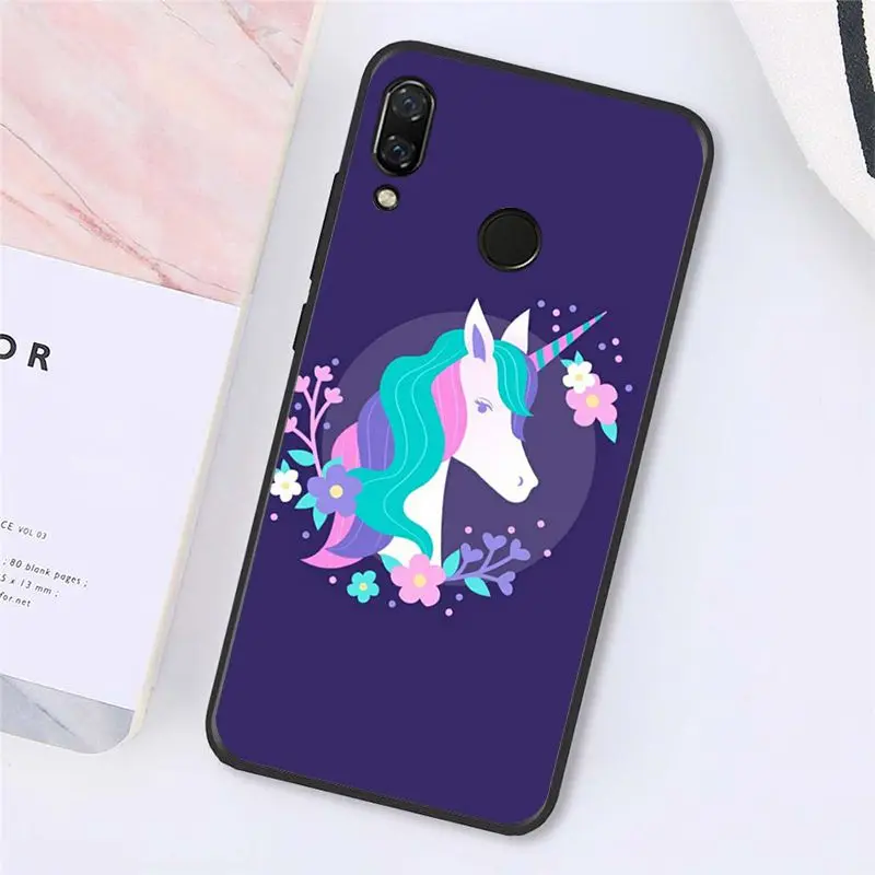 Чехол для телефона Babaite с единорогом и радугой Xiaomi mi5 6 A1 A2 Lite Mi9 9SE mi8lite 8explorer Pocophone F1 |
