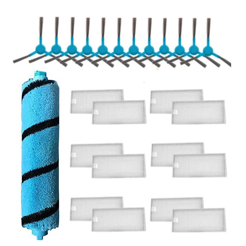 

HEPA Filter for Conga 5090 Robot Vacuum Cleaner Roller Brush Side Brushes Mop Replacement Parts Accessories