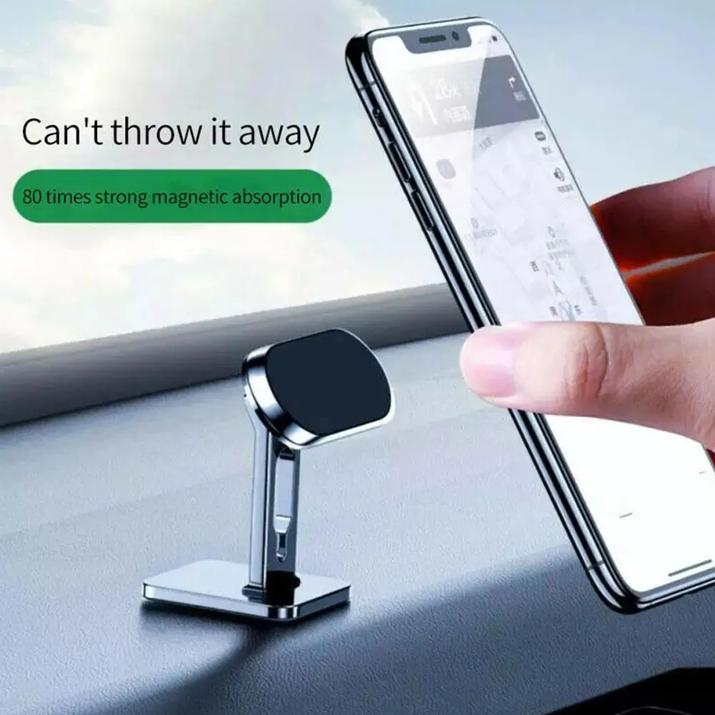 Универсальный магнитный автомобильный держатель для телефона поворот на 360