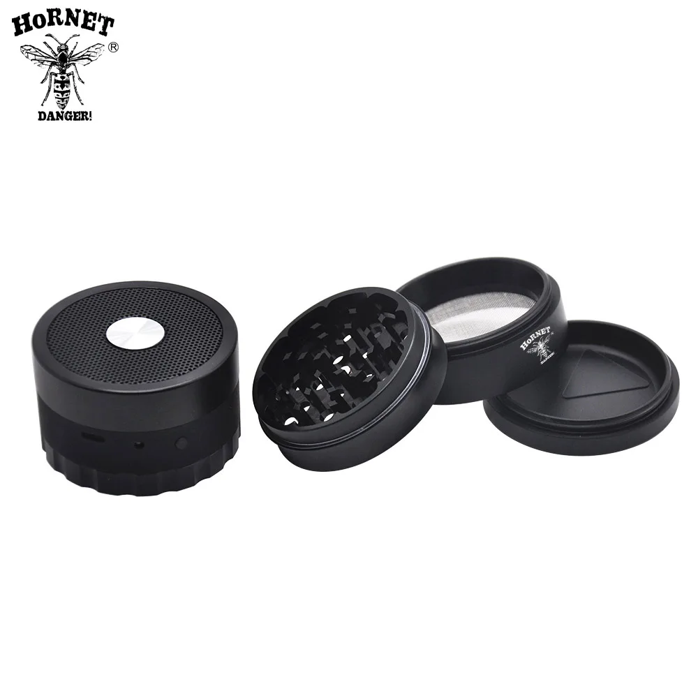 HORNET точильщик табака Премиум питание Bluetooth книжная полка колонки травы мельница