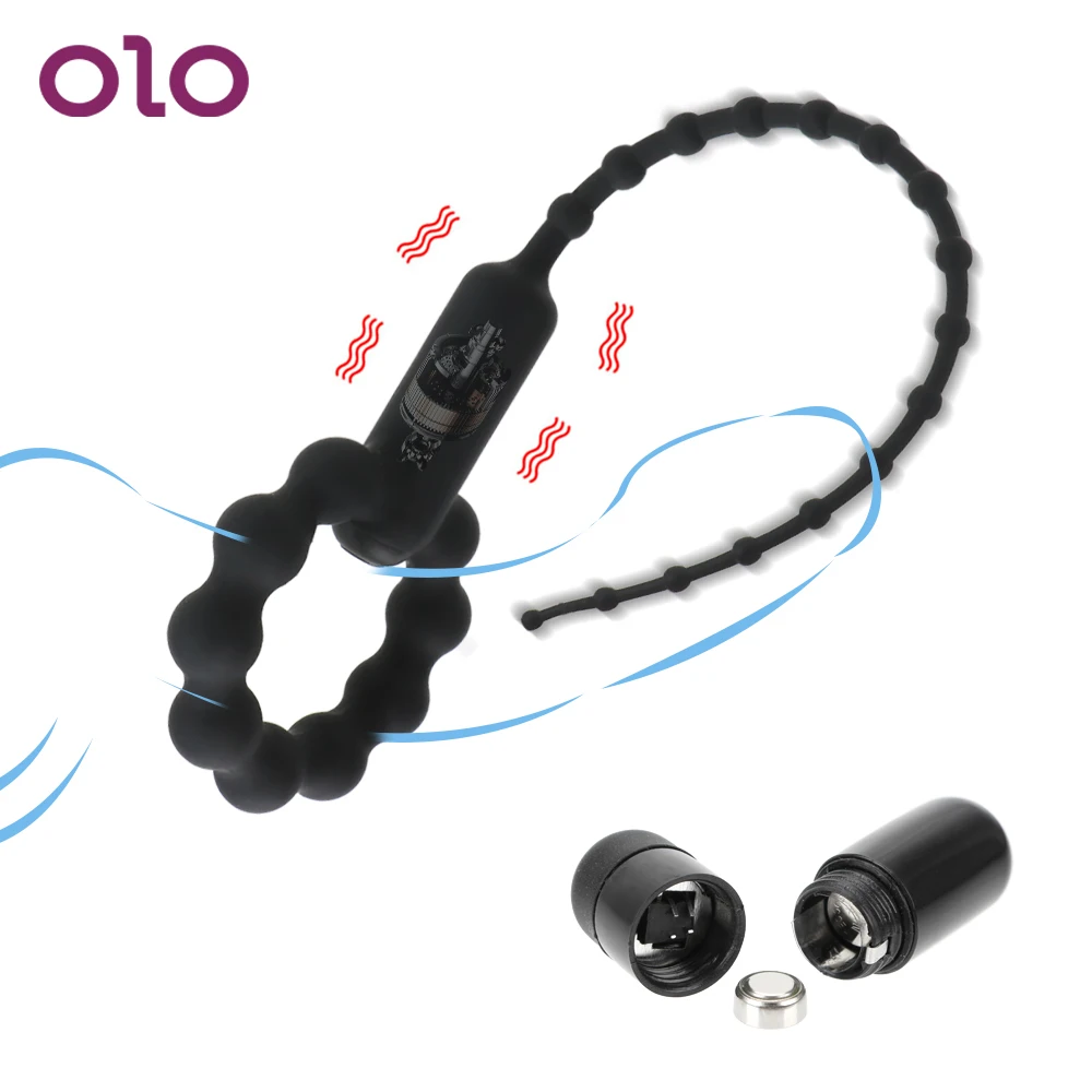 Силиконовый вибратор OLO для пениса уретральный конский глаз эротические