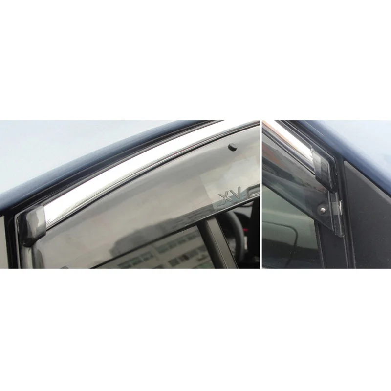 Автомобильные аксессуары 4 шт. литьевая отделка вентиляционный козырек от дождя