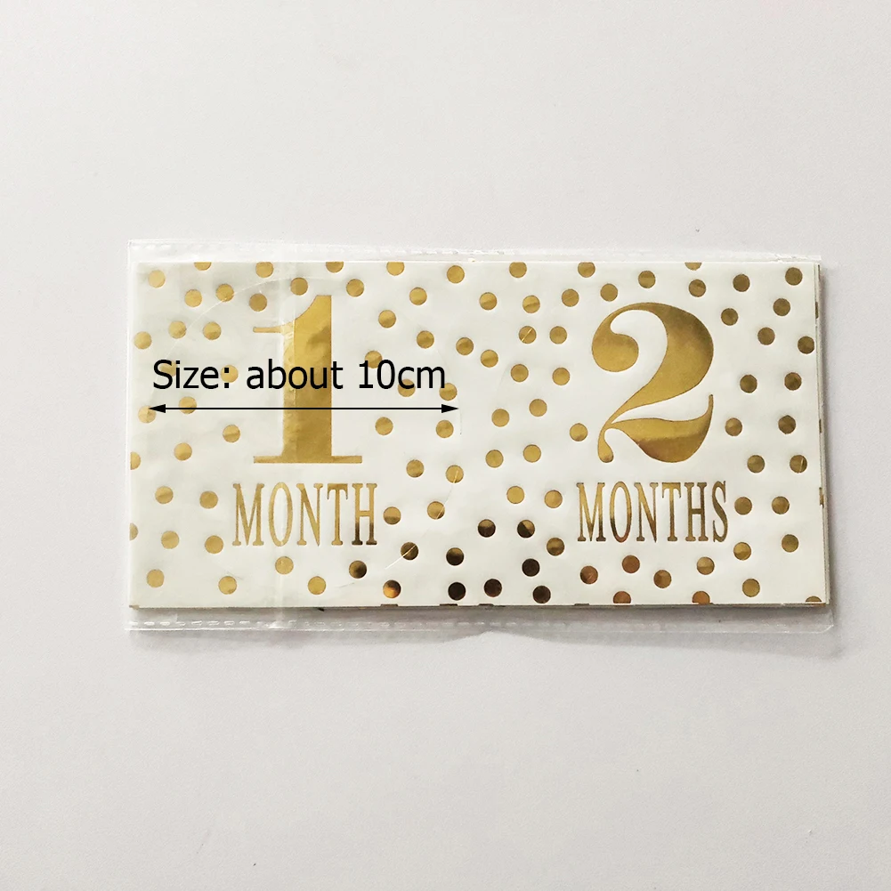 Новорожденные ежемесячные наклейки для беременных женщин 1 12 этапов памяти фото