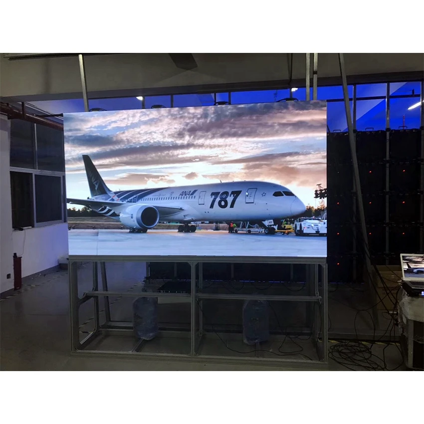 P3mm внутренний светодиодный дисплей 576x576 мм HD литье под давлением алюминиевая