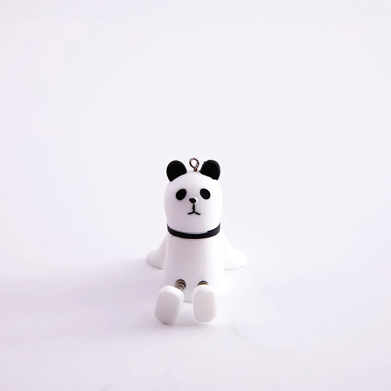 Мультяшная трясающая Панда Черный Белый медведь детский день рождения торт