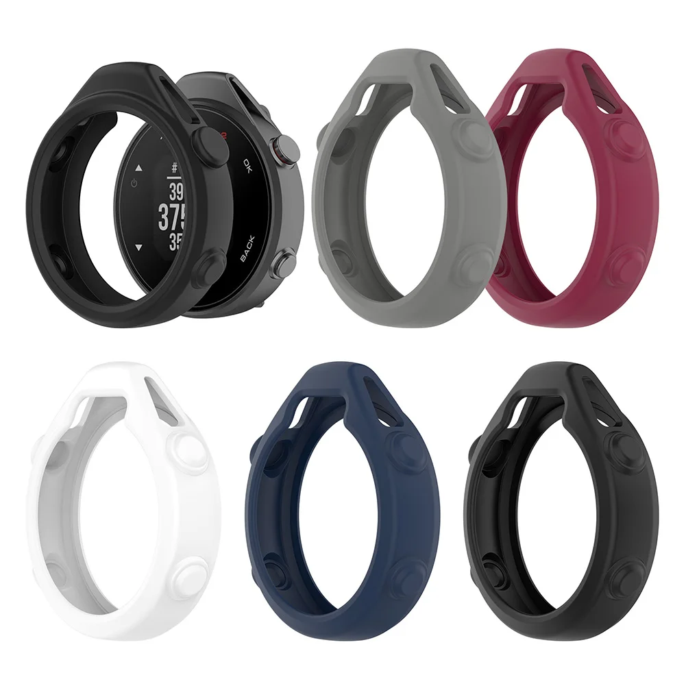 

Защитный чехол для наручных часов Garmin touchg12, Мягкий Силиконовый противоударный чехол для смарт-часов с защитной рамкой