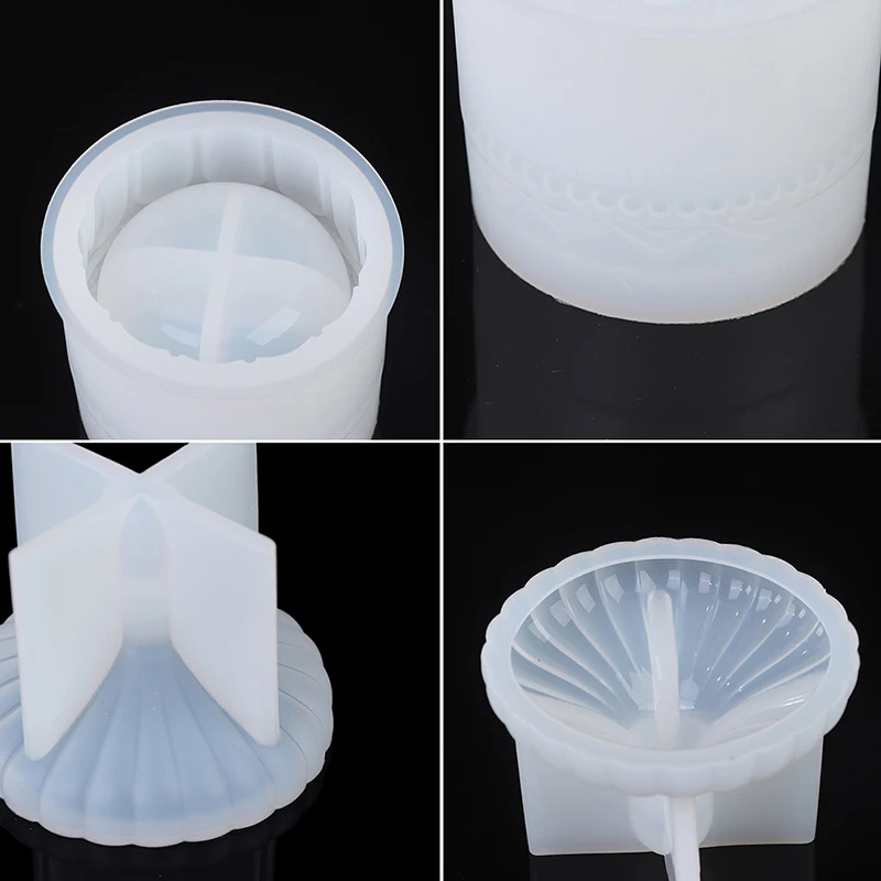 

DIY epoxy crystal resin cosmetic storage box jewelry box mirror decoration craft