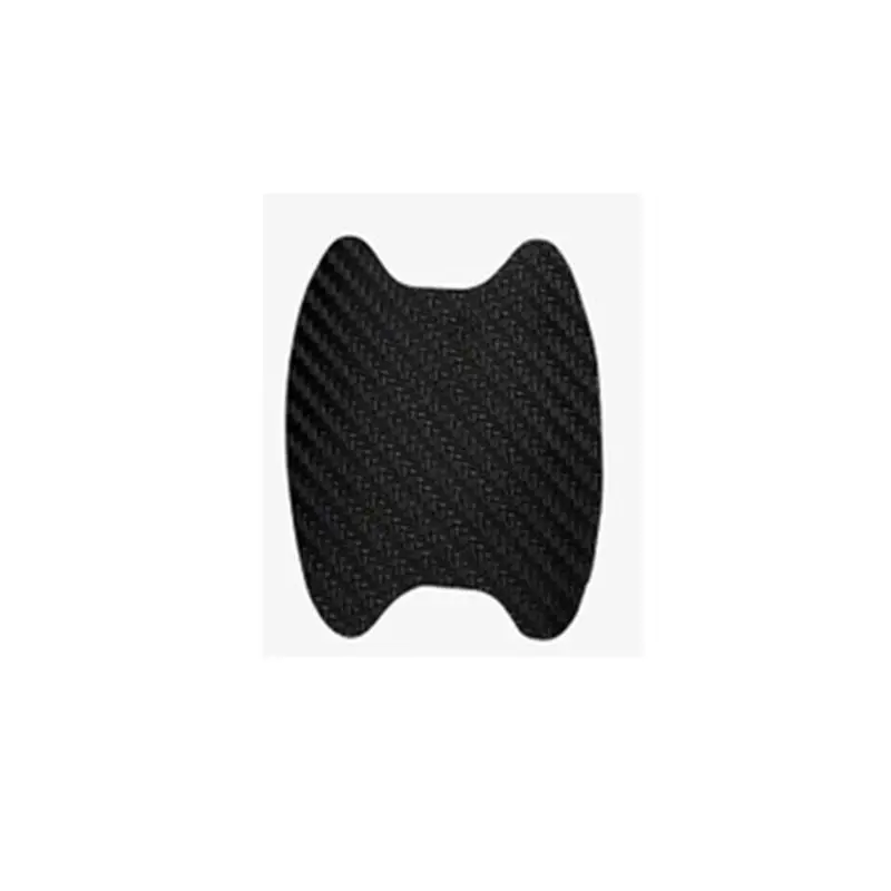 

4 Pcs/set Carbon Fiber Auto Car Door Handle Stickers Car Anti Scratch Stickers