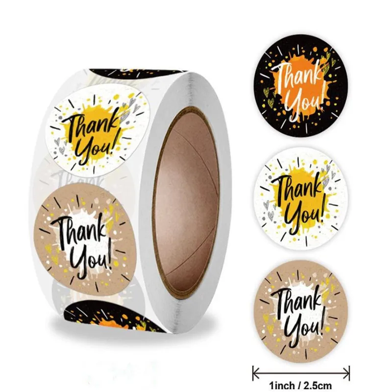 

Новый стиль, оптовая продажа, индивидуальные наклейки для оформления свадебного подарка, 500 шт. в рулоне, дневника