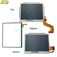jcd for ndsi replacement top upper lower bottom lcd display screen touch screen digitizer for nintend dsi game console