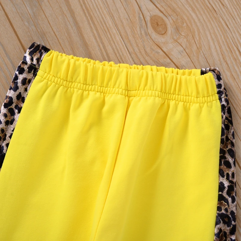 

Ma&Baby 0-24M Leopard Newborn Infant Baby Girl Clothes Set Ruffles Romper Pant Outfits Costumes