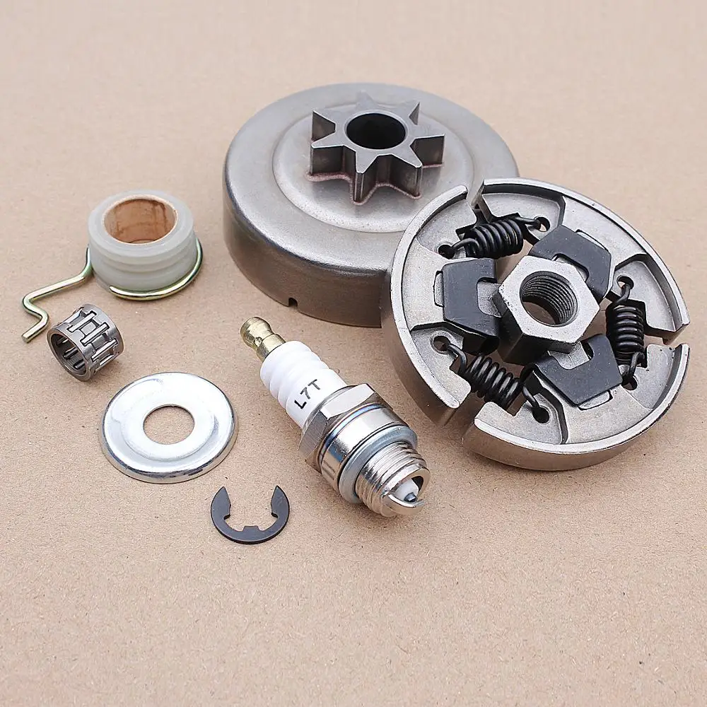

325" 7T Clutch Drum Sprocket Worm Gear for Stihl 021 023 025 MS180 MS210 MS230 MS250 Chainsaw Part 11236402074