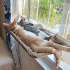 Аксессуары для домашних животных, гамак для домашних животных, зимнее теплое удобное солнечное сиденье с креплением на окно, полка для домашних животных, сиденье, кровать, подшипник 17,5 КГ