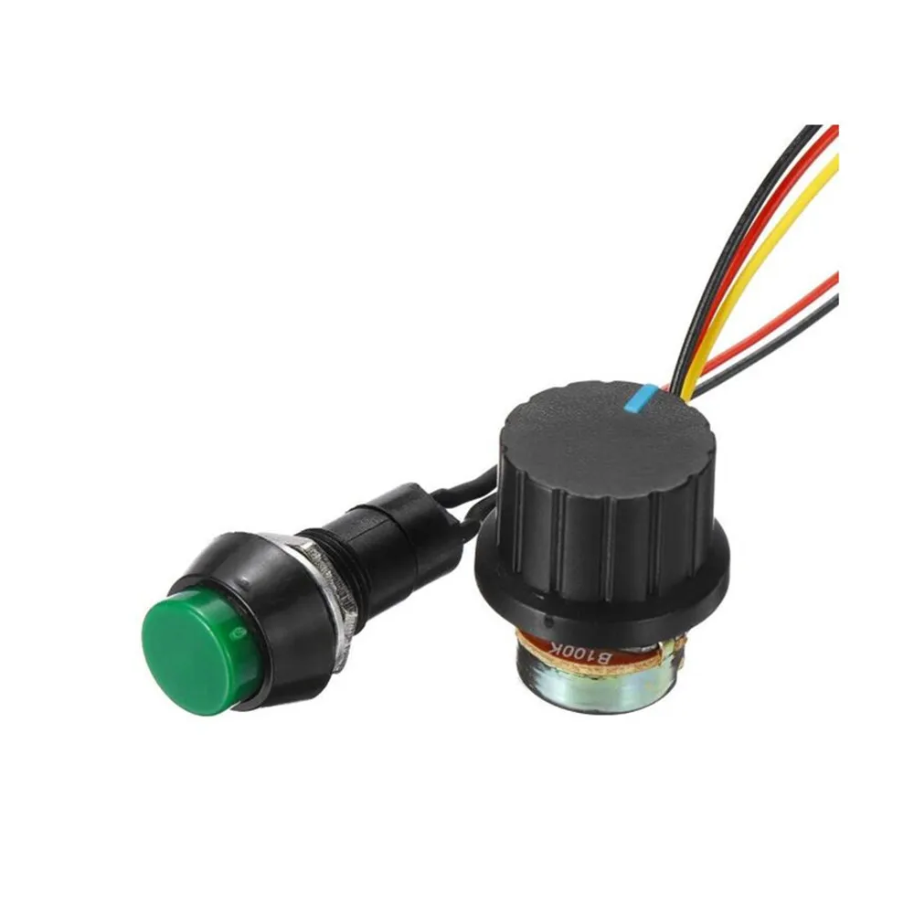 

Taidacent DC Speed Controller for Inline Fans PWM Controller Display Fan Stepless Speed Controller Panel 60V 52V 48V 12V 30A