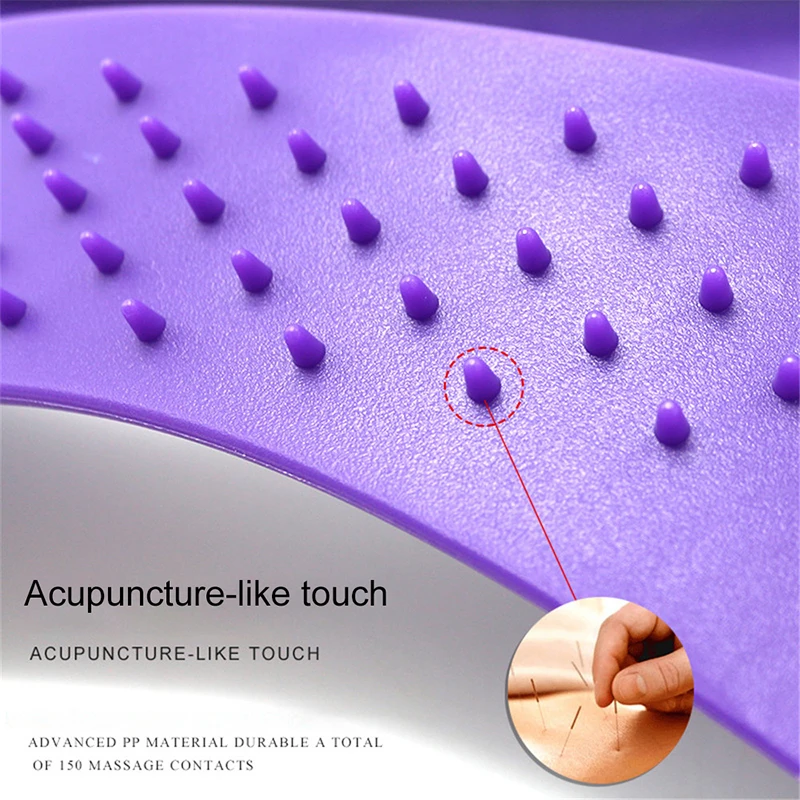 

Waist Back Massage Stretcher Lumbar Traction Stretching Device Lumbar Spine Tractor Cervical Vertebrae Pain Relief Health Care