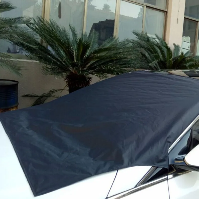 Магнитный чехол для ветрового стекла автомобиля Солнцезащитный снега защита от