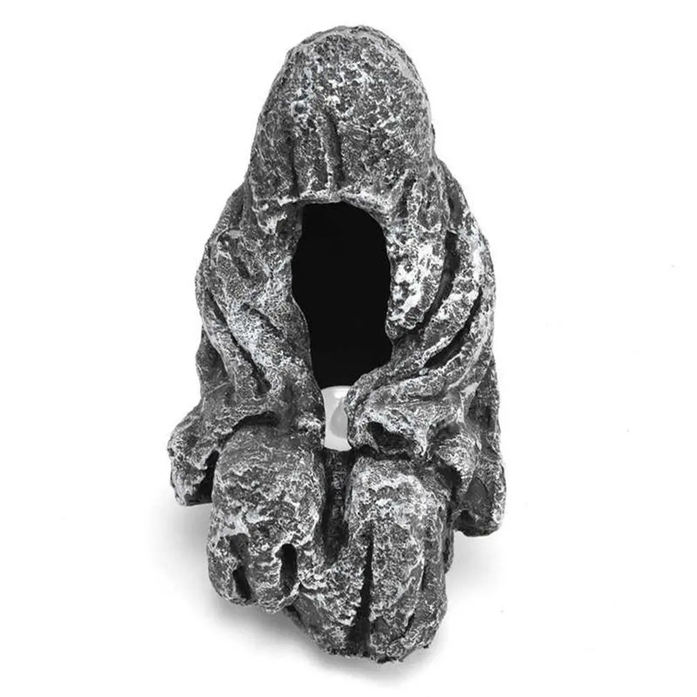 

Светодиодный садовый светильник на солнечной батарее, украшение из смолы, подарок на Хэллоуин, энергосберегающая лампа, садовое украшение, ...