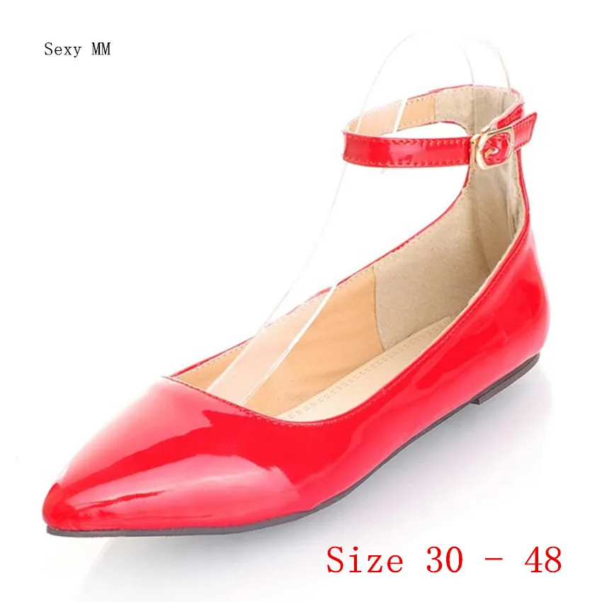 Туфли женские мягкие на плоской подошве размера плюс 30-40 41 42 43 44 45 46 47 48 | Обувь