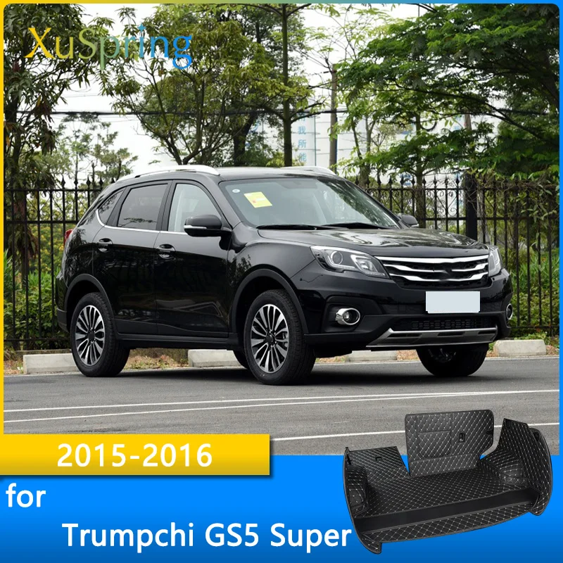 

Car Trunk Mat Cargo Liner For Trumpchi GS5 Super 2015-2016 Rear Tail Durable Boot Cover Protective Styling