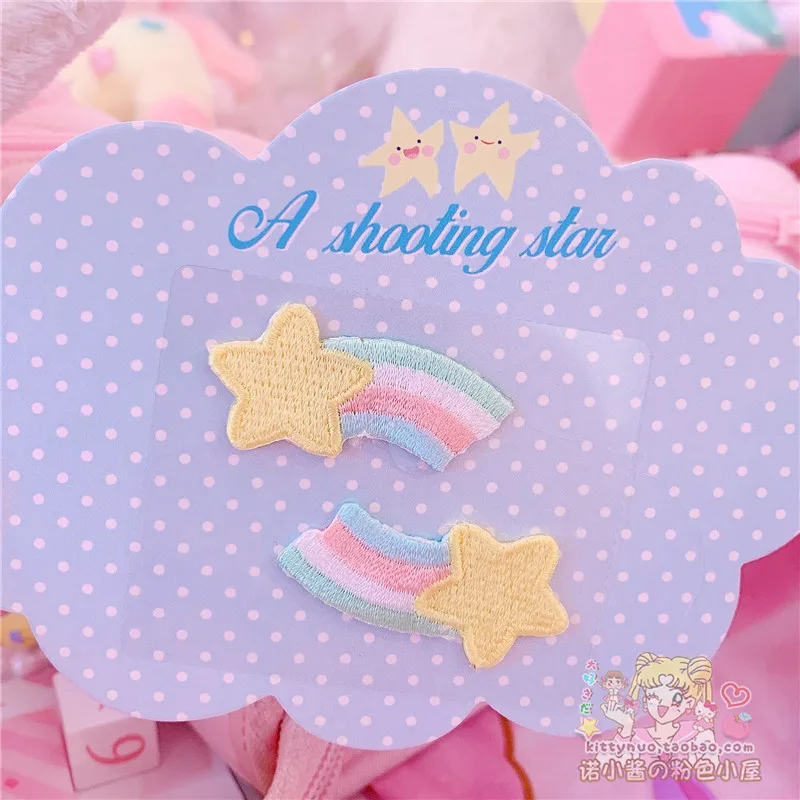 Япония звезда сердце образный Радуга вышивка тканевые наклейки обувь мобильный