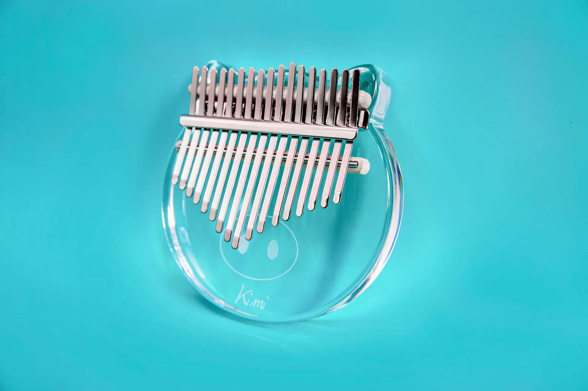 Kimi Crystal Transparent Pig 17 Keys acrylic Kalimba bag Musical instrument vibraphone Xylophone Keyboard Children Thumb piano