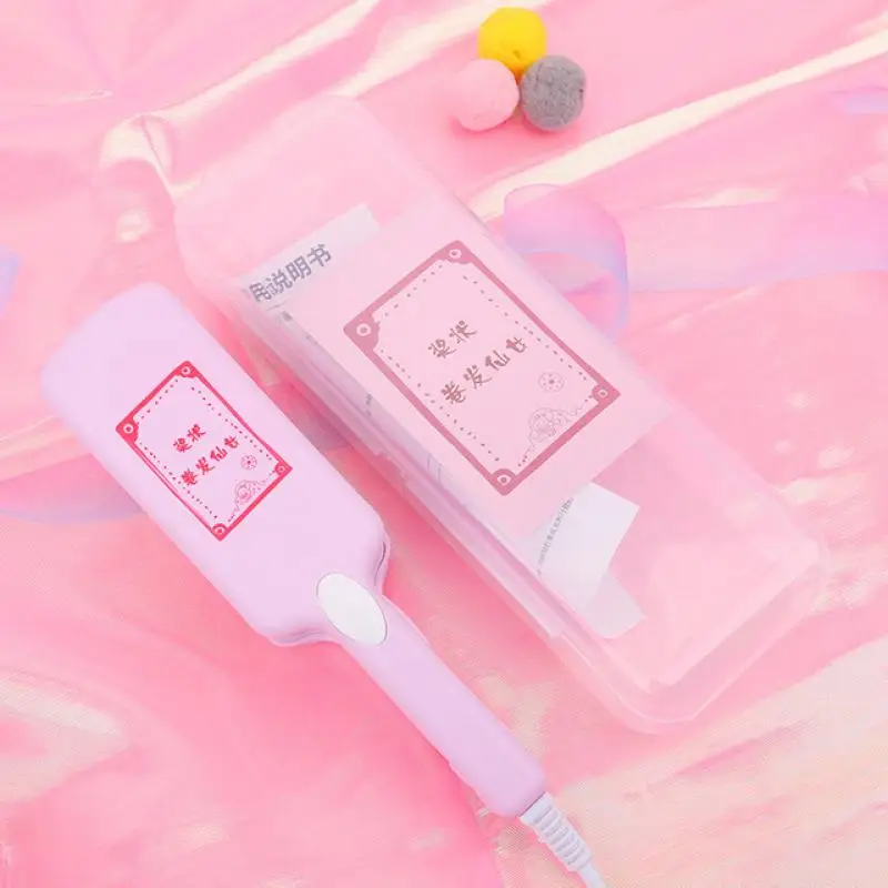 Модные мини-Волнистые щипцы для завивки волос 3 трубки Мультяшные мини