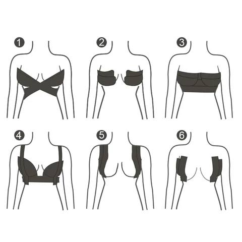 Boob Tape Bras For Women Adhesive Invisible Bra Nipple Pasties Covers Breast Lift Tape Push Up Bralette Strapless Pad Sticky