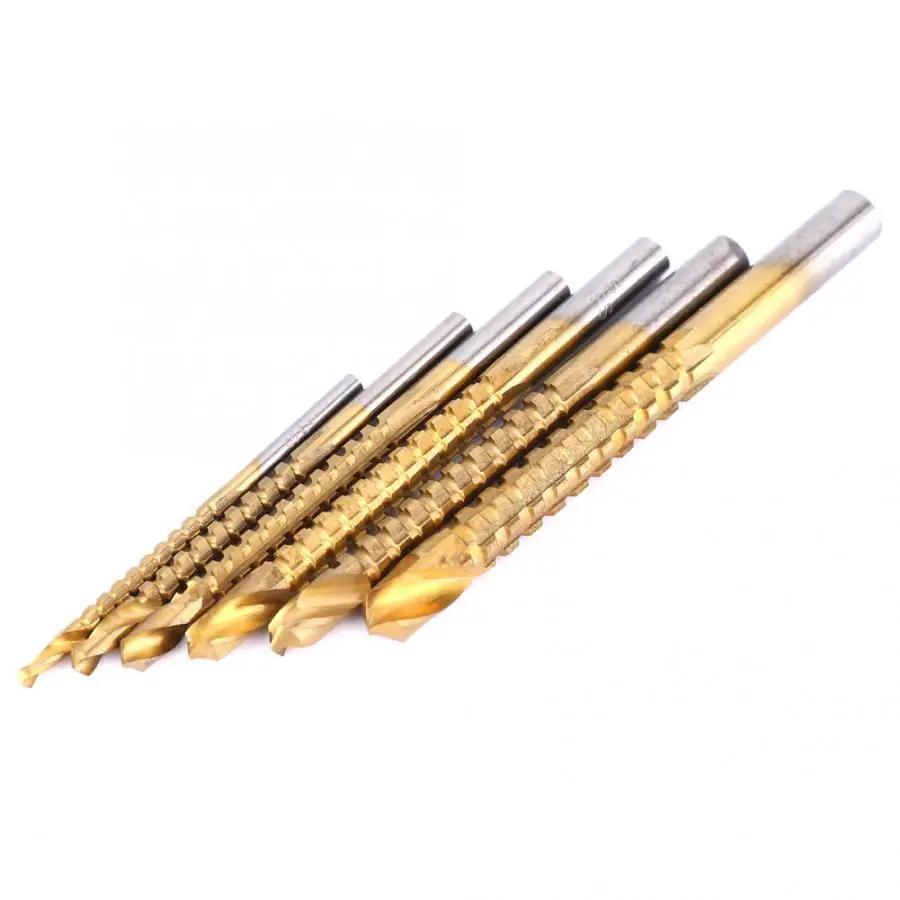 Сверло из быстрорежущей стали для работ по дереву 6 шт. 3-8 мм | Инструменты