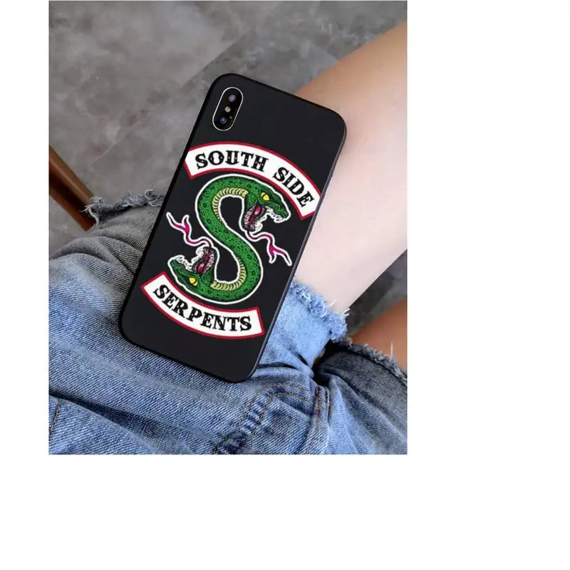 

Riverdale Southside Serpents Phone Case For Iphone 6 6s 7 8 Plus XR X XS 11 12 Pro Mini