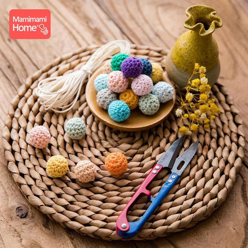 10 шт. деревянные бусины для соски-пустышки 20 мм | Мать и ребенок