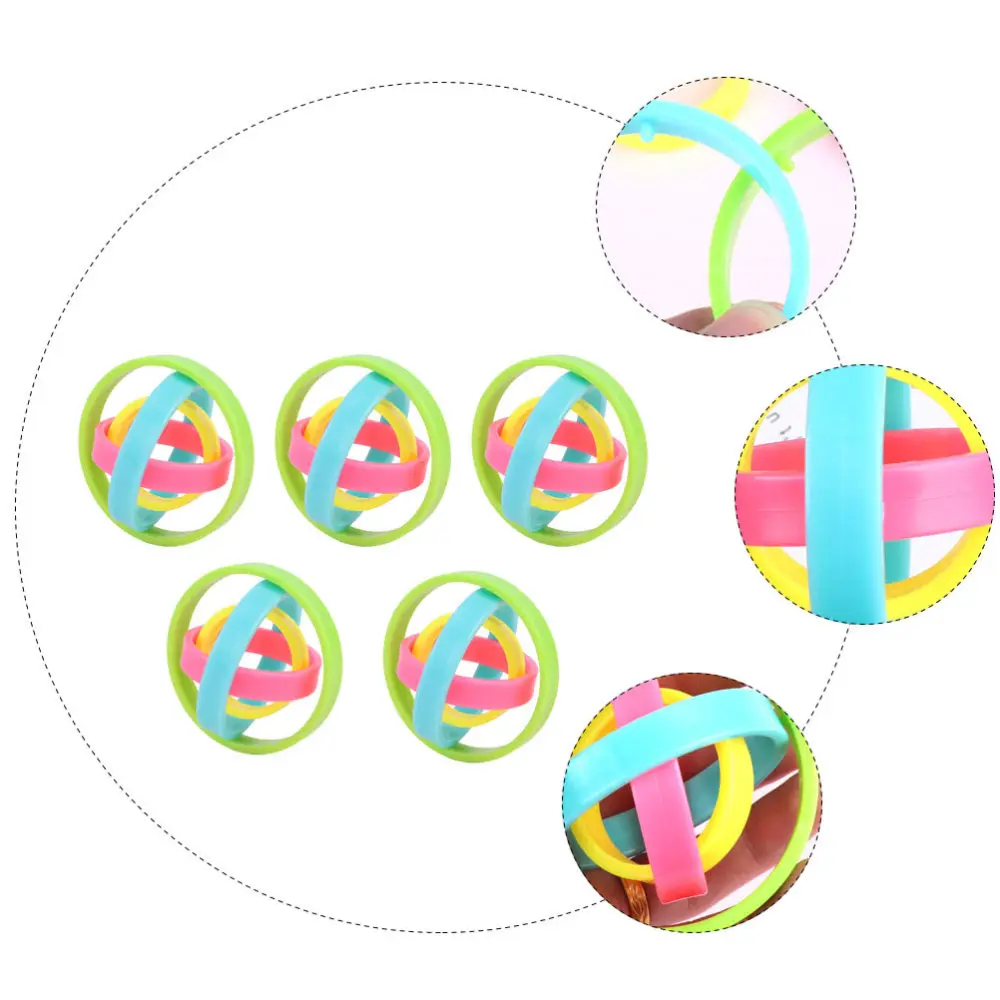 

5pcs Small Toys Rotate Toys Pressure-Relief Finger Toys Toys