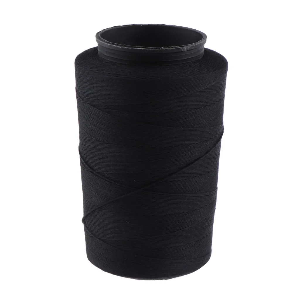

Black Cotton Hair Track Weft Weaving Sewing Braiding Decoration Thread 825m