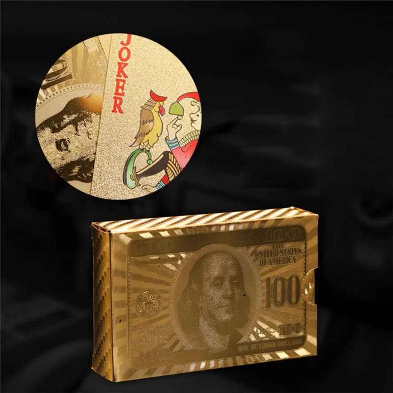 Прочные водостойкие игральные карты евро доллар дизайн Poler для отдыха на
