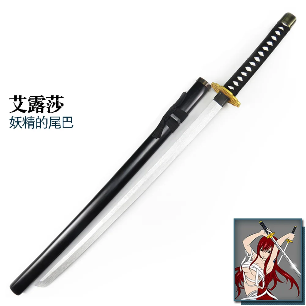 Anime Fairy Tail Erza Scarlet Cosplay Prop Wooden Sword KnifeWeapon Cosplay Props Weapon Cosplay performance non-destructive