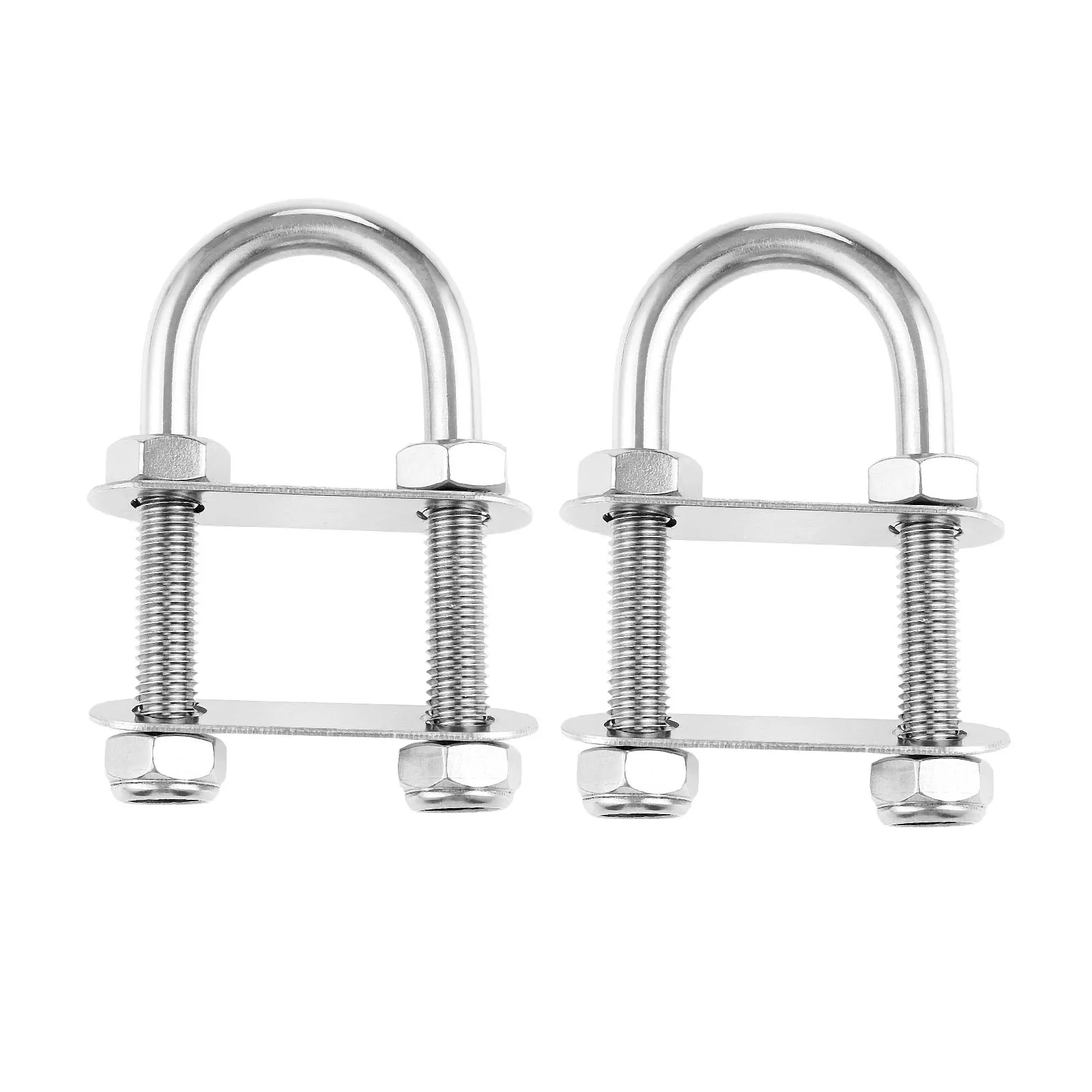 2 предмета или 1 шт. лодки Нержавеющая сталь лук короче глаз U Болт лодка морской