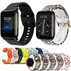 Силиконовый ремешок для наручных часов Realme Watch 2 pro, ремешок для наручных часов Realme Watch S  pro  Amazfit GTR 2 2e, смарт-браслет