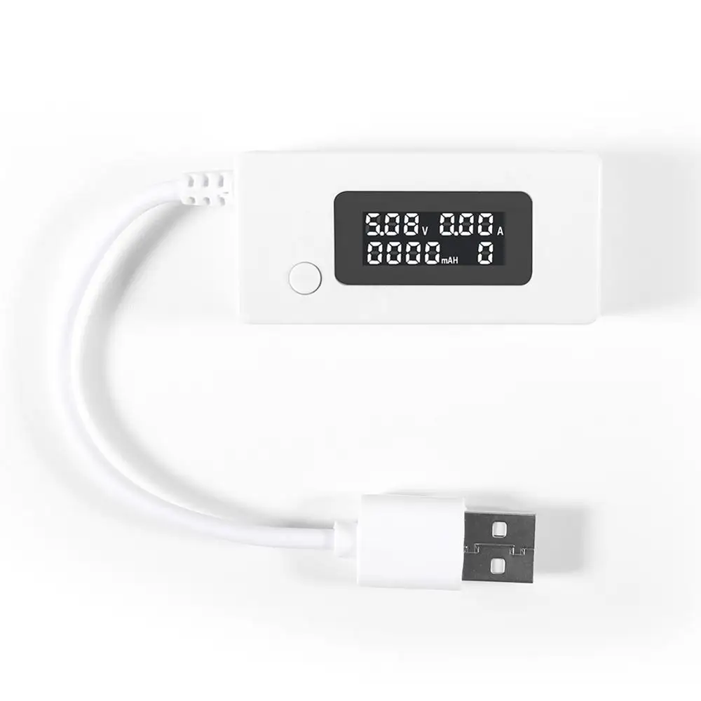 Тестер напряжения ЖК дисплей Micro USB зарядное устройство емкость аккумулятора ток