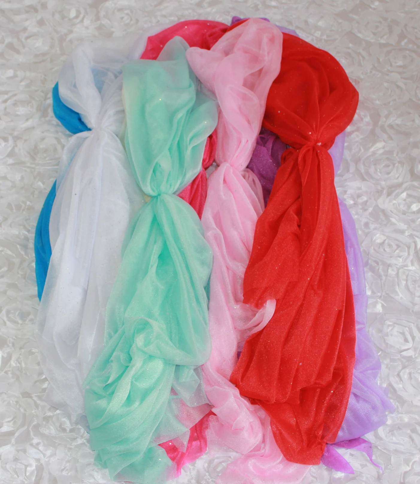 10 шт. декоративные шифоновые ленты для заднего стула|Чехлы на стулья| |