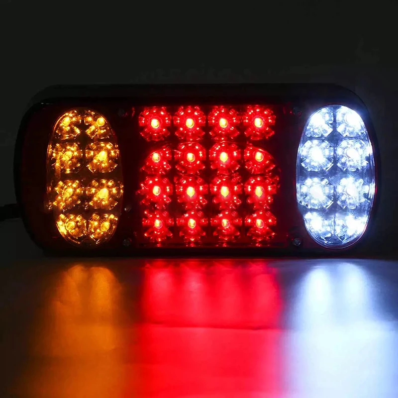 

1Pcs 32 LED Car Truck Tail Light Taillight Rear Stop Brake Lights Signal Lamp Truck Tail Light