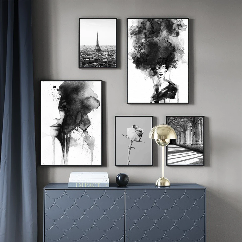 Альпака постер холст художественная живопись принт с животными настенная