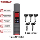 THINKCAR THINKTPMS G1 сенсорный программатор, автомобильный TPMS датчик давления в шинах, автоматический датчик безопасности, датчик давления в шинах, подходит для всех автомобилей